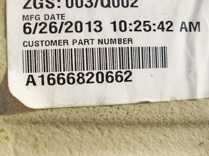 Mercedes-Benz  A1666820662 Шумоізоляція верх правої арки заднього колеса GL X166 Одеса - фото 3