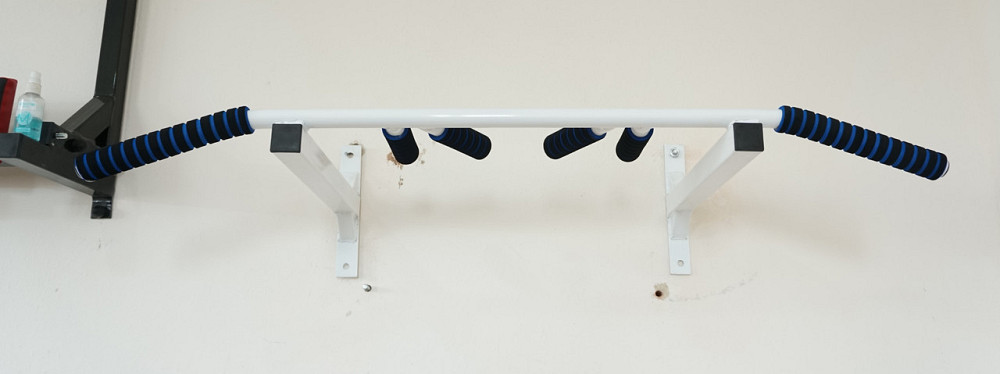 Турник настенный 3 хвата Спортивные стенки и турники для дома Белый Киев - изображение 2