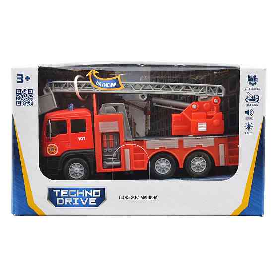 Автомодель – Пожежна машина (світло, звук) Днепр