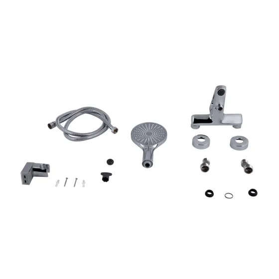 Змішувач для ванни Qtap Leo New з душовим гарнітуром QTLEO259CRM45563 Chrome Київ