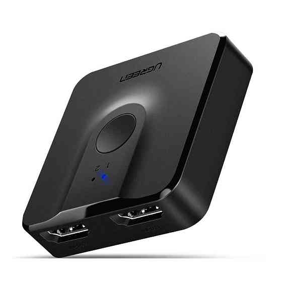 Двонаправлений перемикач HDMI 2.0 Ugreen CM217 (Чорний) Николаев