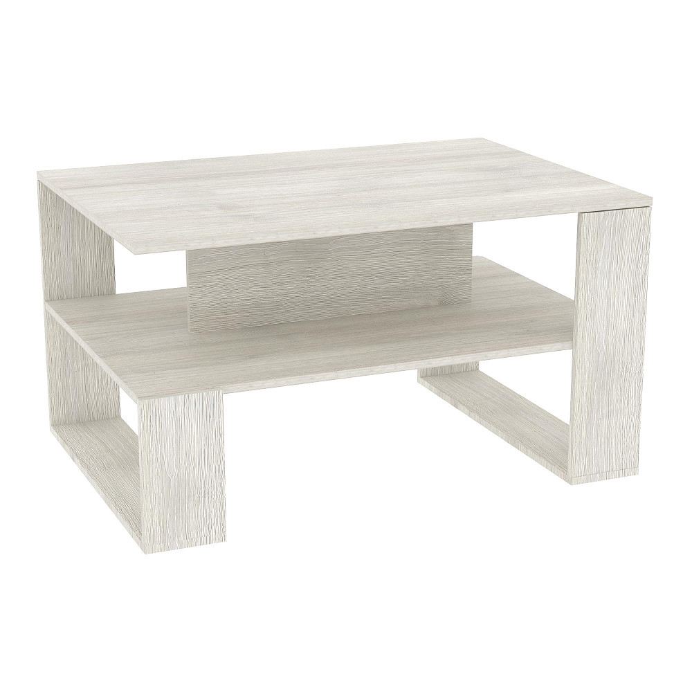 Стол журнальный Квант №5, Дуб Шамоні Світлий, 1000/700/550 Львов - изображение 1