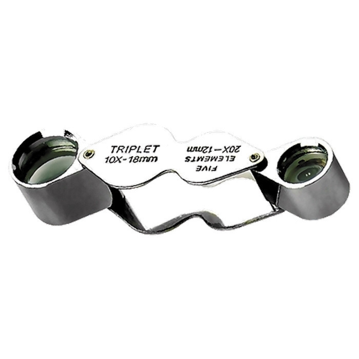 Лупа складна 10-ти і 20-кратна, D 18 мм, D 12 мм SPARTA Полтава - фото 1
