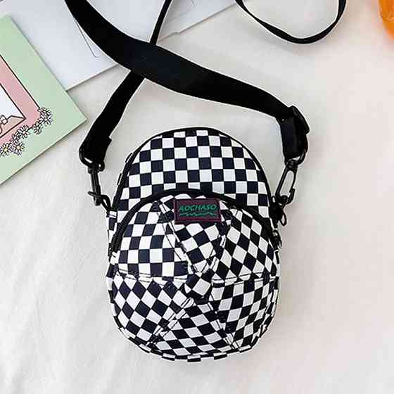 Детская сумка TD-637/1 через плечо на два отделения с ремешком Black Киев