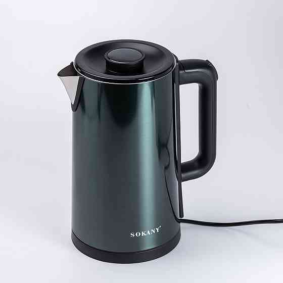 Sokany Електрочайник Sokany SK-09018 3 літри Зелений Коломия