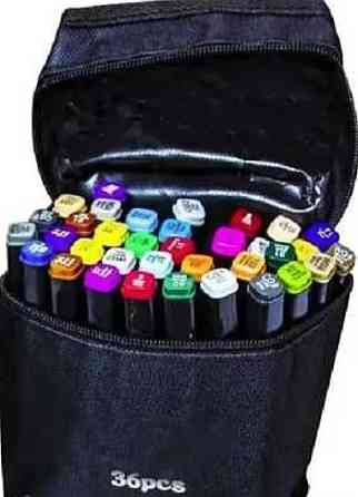 120 штук Маркери двосторонні Набор фломастеров для скетчингу Рисование. Харьков