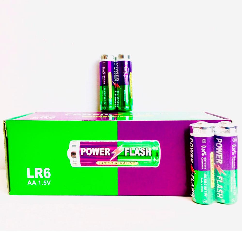 Батарейка AA (пальчиковая) 1,5 В, LR6, Power Flash Super Alkaline / Универсальная батарейка Киев - изображение 7