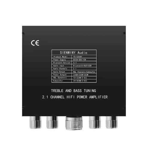 Аудіо підсилювач для колонок потужність звуку 2.1 2x220Вт + 350Вт Bluetooth 5.1 YS-S350H TD5165A AUX USB Київ