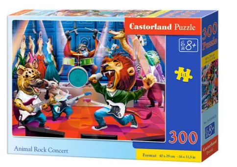 Пазл 300 ел. "Castorland""Звіриний рок-концерт", шт Київ