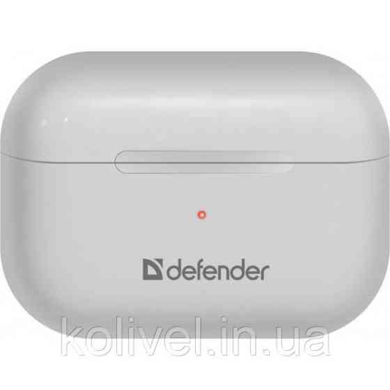 Навушники з мікрофоном Defender Twins 636 Pro TWS, Bluetooth, білі (63636) Киев