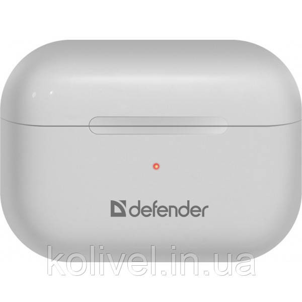 Навушники з мікрофоном Defender Twins 636 Pro TWS, Bluetooth, білі (63636) Киев - изображение 2