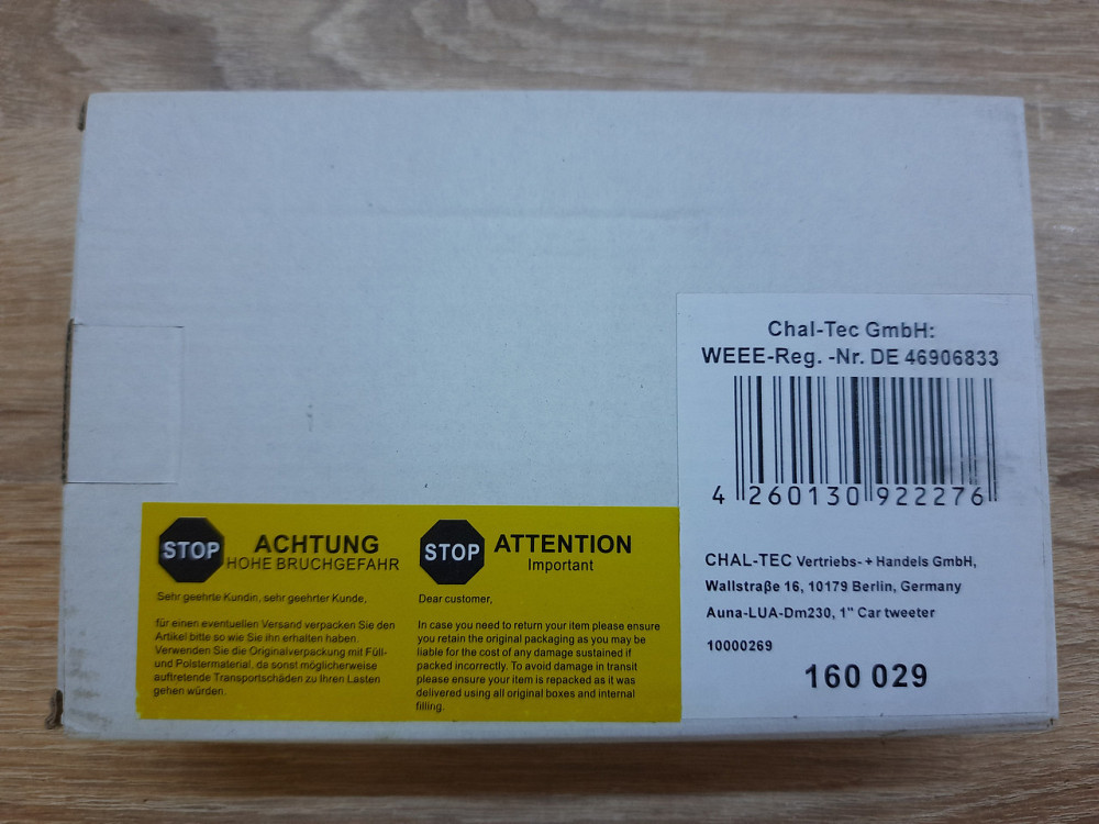 Автомобильная акустика твитеры колонки Auna 10000269 1