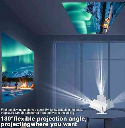 Проектор HY 300 Wi-Fi 6 Android 11 Bluetooth 130. Харьков