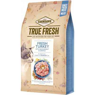 Сухой корм для кошек Carnilove True Fresh Cat Turkey 340 г (8595602561445) Винница