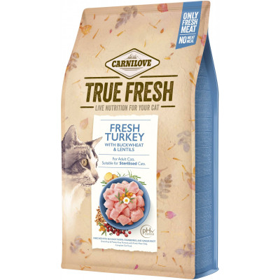 Сухой корм для кошек Carnilove True Fresh Cat Turkey 340 г (8595602561445) Винница - изображение 1
