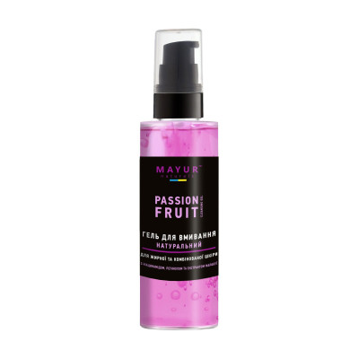 Гель для вмивання Mayur Маракуя для жирної та комбінованої шкіри 100 мл (4820230950144) Вінниця - фото 1