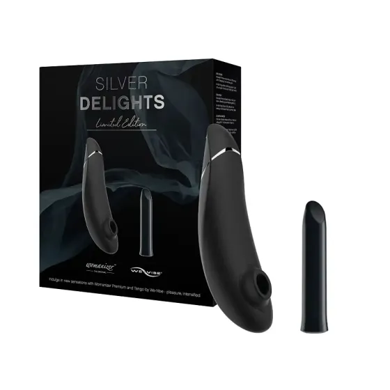 Преміальний подарунковий набір Silver Delights Collection: Womanizer Premium та We-Vibe Tango Львів