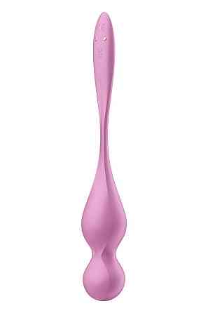 Смарт-шарики Кегеля Satisfyer Love Birds 1 с вибрацией, розовые Sex Aura Киев