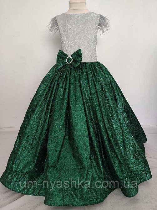 Длинное блестящее платье Дженифер на 4-5, 6-7, 8-9 лет Кривой Рог - изображение 2