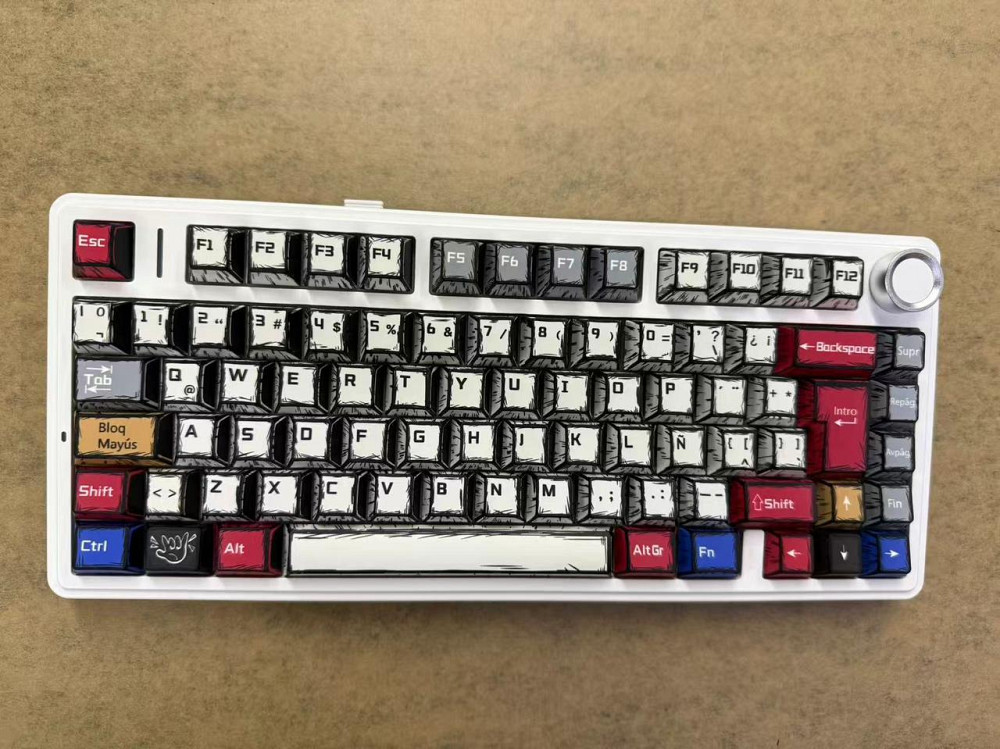 Клавіатура бездротова Aula F75 Comic (6978080501578) ( 10921 ) Харків - фото 1