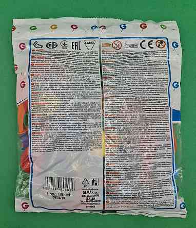 Повітряні кульки 6" (15 см) асорті пастель 100 шт (1 пачка) Харків