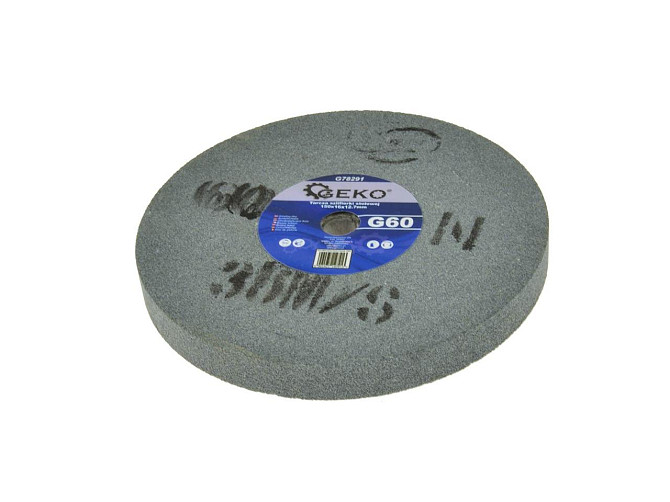 Круг абразивний зачисний "GeKo" 150х12,7х16 G 60 Стрый - изображение 1