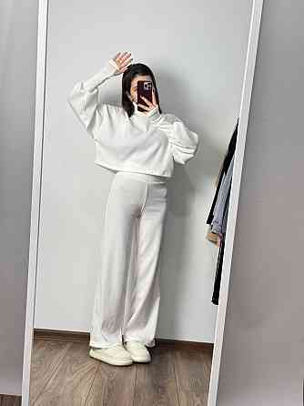 Женский базовый теплый костюм: кофта и штаны Турецкая Ангора Одесса