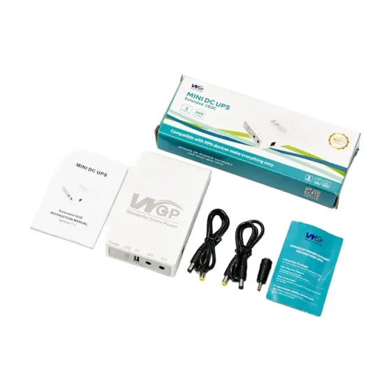 Джерело безперебійного живлення Mini UPS WGP UPS103C 16000mAh 5V/12V/12V, Li-ion 4*4Ah, для роутера і медіаконвертера (42-00248) Київ