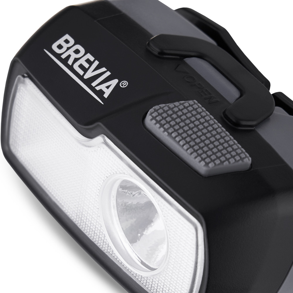 Ліхтар налобний Brevia 470Lm, 4 режими, 2xAA, IP64 Львів - фото 3