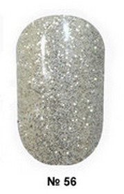 Гель -лак №56 UV Gel-Lacguer SOFIA 8.6 мл США (прозрачный с мелким серебряными ) Киев - изображение 2