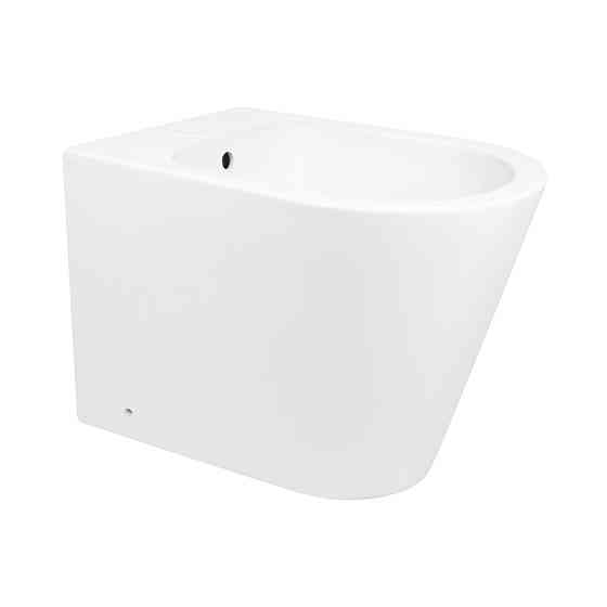 Биде напольное Qtap Scorpio 565x355x410 White QT14441380W Киев