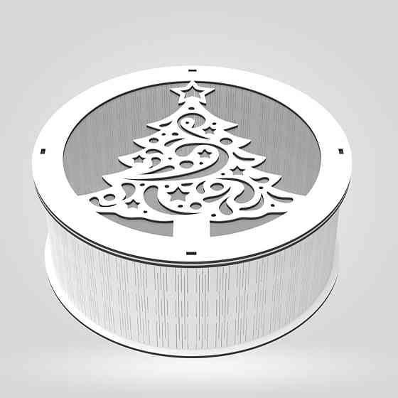 Подарочная коробка EKOSTAR d200 h80 Киев