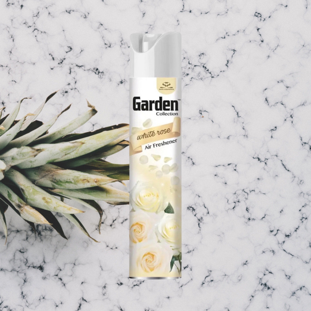 Освежитель воздуха аэрозольный Garden White Rose 300 мл Виноградов - изображение 1