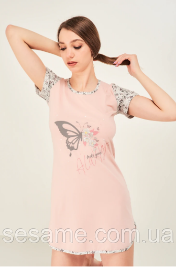 Піжама жіноча комплект для сну, нічна сорочка, ночнушка ТМ Rubina 3618 (Туреччина) Харків - фото 3