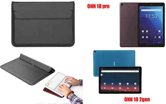 Чохол-конверт VitoCase для ONN 10 pro, ONN 10 2gen, з функцією підставки для планшета Чорний Київ