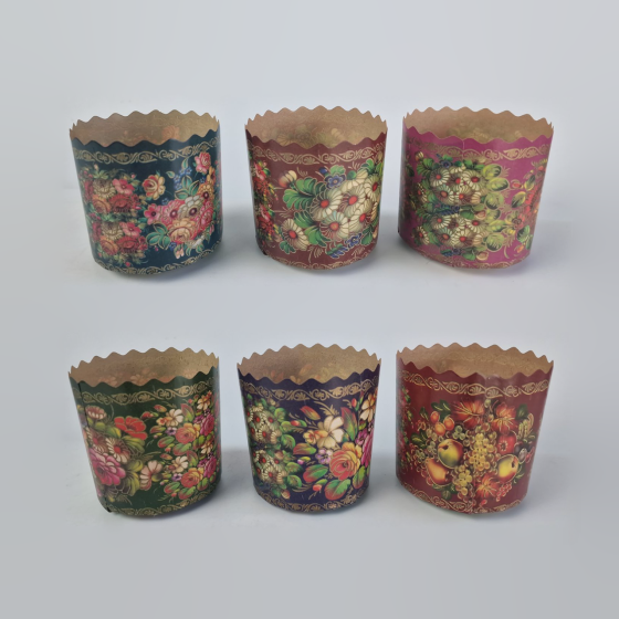 Форми для Пасок 250 гр d90 h85 Жостово 50 шт/пач. Харків