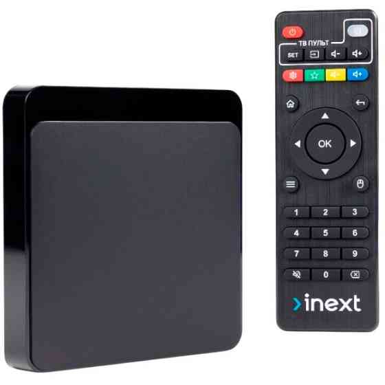 HD медіаплеєр iNeXT TV 5 Ultra Чорний Харків