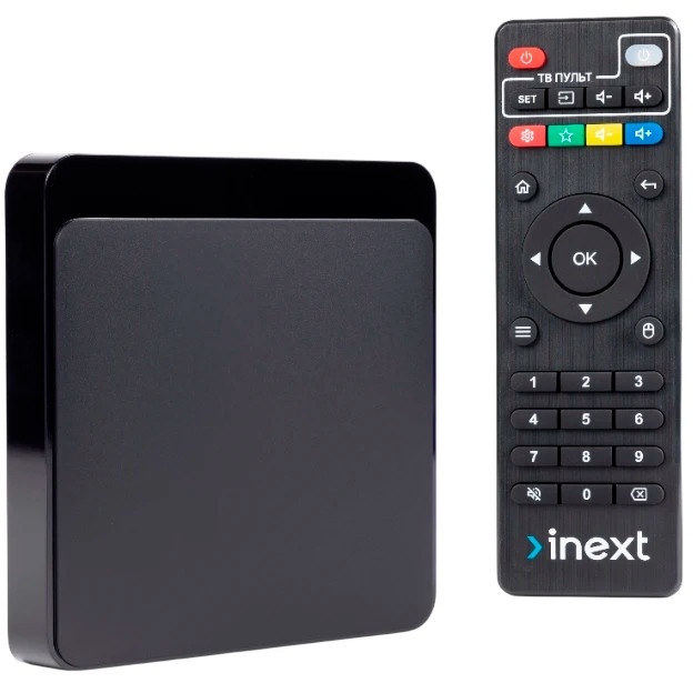 HD медіаплеєр iNeXT TV 5 Ultra Чорний Харьков - изображение 4