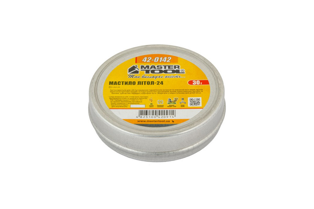 Мастило MASTERTOOL Літол-24 30 г 42-0142 Коломия - фото 3
