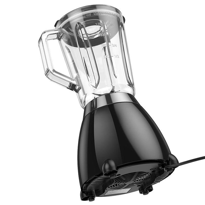 Блендер HOCO HE33 1.5L electric retro juicer blender (EU) Black Киев - изображение 4