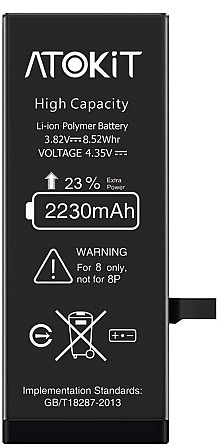 Акумулятор ATOKIT сумісний з iPhone 8 2230mAh Дніпро - фото 1