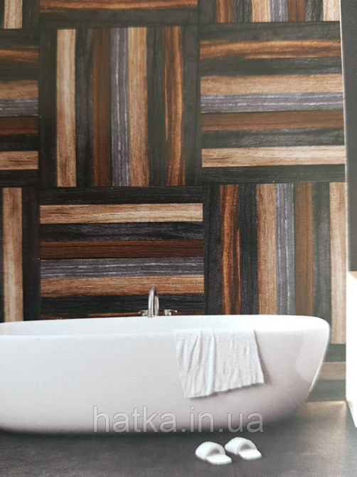 Шпалери вінілові на флізелін лофт Київ - фото 4