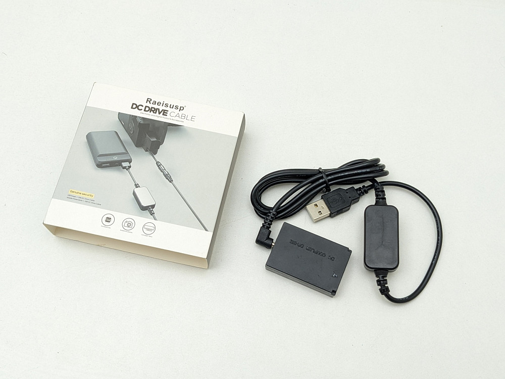 USB адаптер живлення Raeisusp DC Drive Cable для Canon Луцк - изображение 1