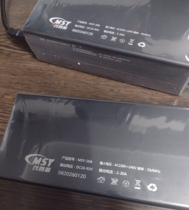 Зарядний пристрій зарядка 10-93 Вольта 2-20 Ампер li-ion ,LifePo4. Харків - фото 1