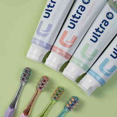 Зубна щітка Fesco Ultra Multi Brush Soft Блакитна (4820204702083) Вінниця