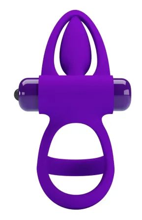 Эрекционное вибро кольцо Pretty Love - Vibration Cock Ring, 10 vibration functions, BI-210306 Sex Aura Киев