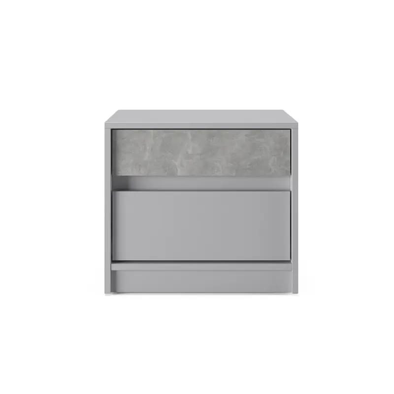 Тумба прикроватная Эверест Стайл-500 50,2х39х44,2 см Кашемир/Бетон (DTM-071155) Днепр - изображение 2