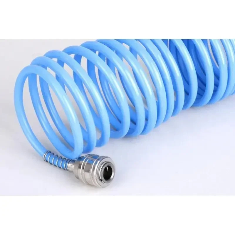Профессиональный спиральный шланг 5х8 мм, 20 м с быстроразъемными соединениями LEX LXAH20M Киев - изображение 6