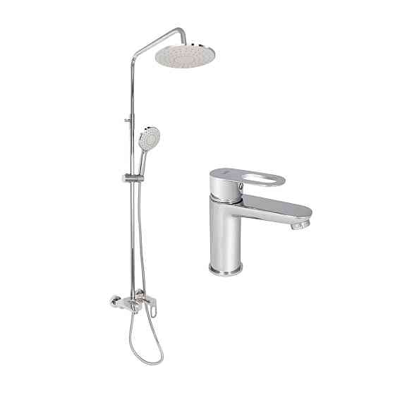 Набір змішувачів Latwa 001 + Latwa 1030 Chrome Київ