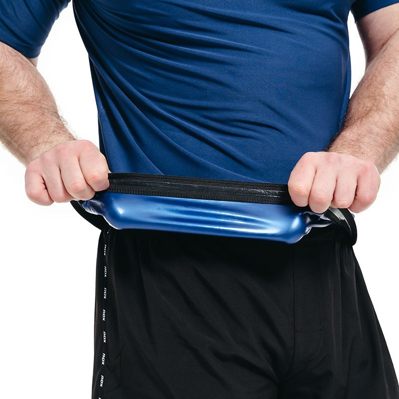 Чоловіча футболка RDX M1 з ефектом сауни Navy Blue L Кам'янське - фото 5